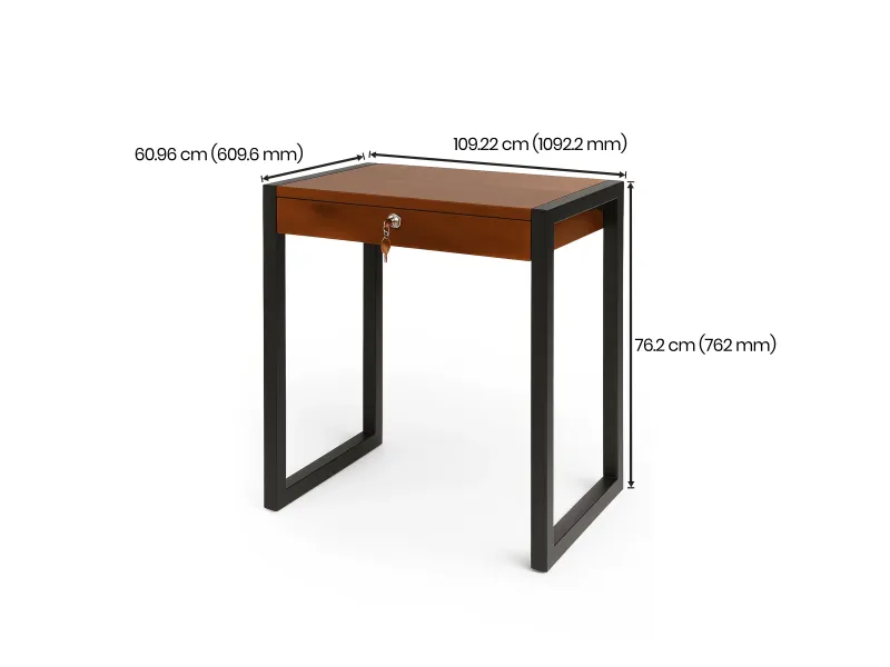 Crest Study Table with Ergonomic Chair
